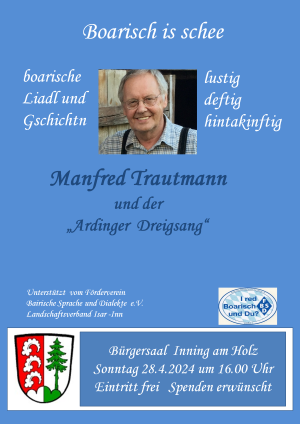 Manfred Trautmann "Boarisch is schee"