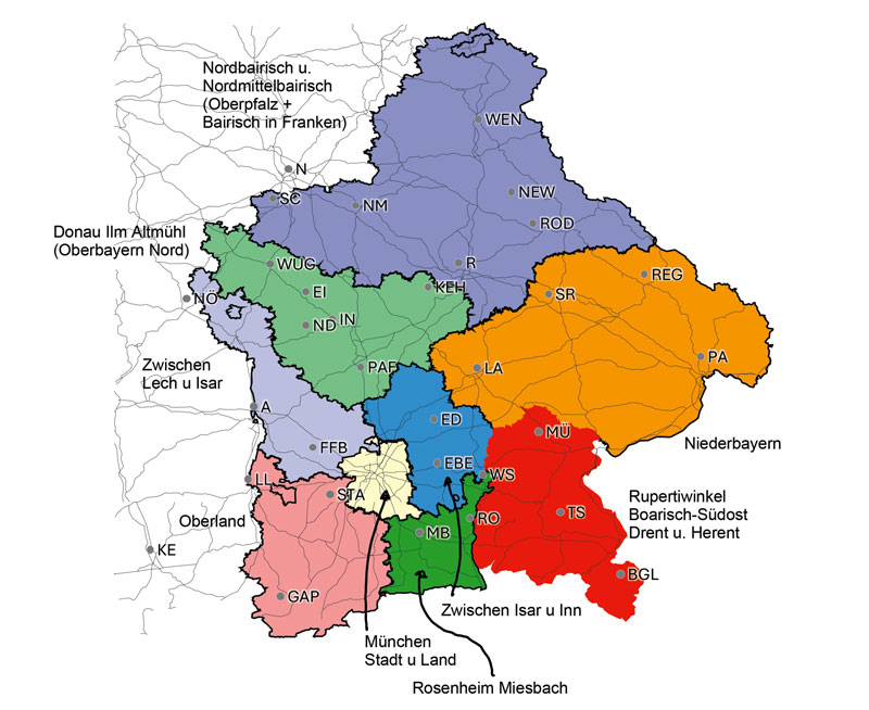 Regionalverbände auf einen Blick